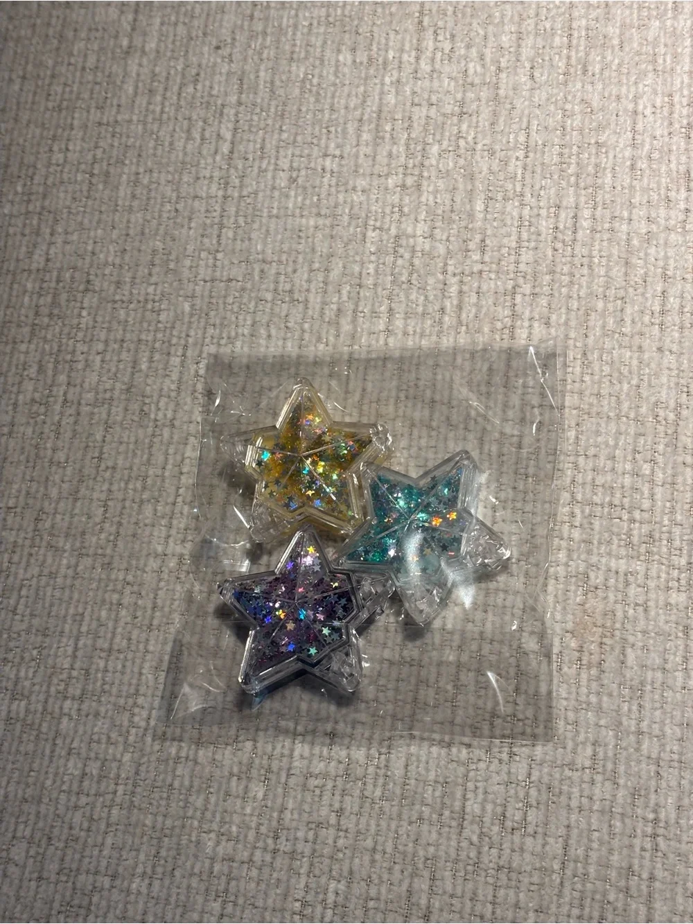 Kids Star-Shaped Glitter lip balm